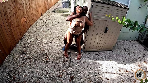 Black Couple Got Caught Drilling Outside On Camera