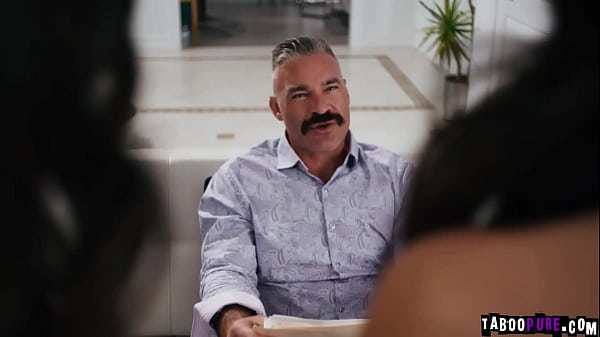 Stepdaughters Lulu Chu And Kimmy Kimm Learn About Their Stepdad Charles DEras Twisted Longs And Agree To Fulfill His Fantasy