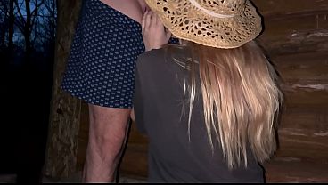 A Pregnant Milkmaid Is Nailing A City Fella Outside A Barn