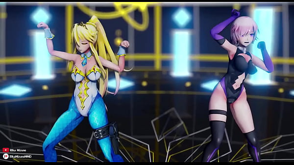 MMD R18 FGO Lion Mash Kyrielight Altria Ruler
