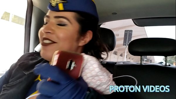 Was Doing Uber When The Randy Flight Attendant Victoria Dias Enter Into My Car On The Airport - P1