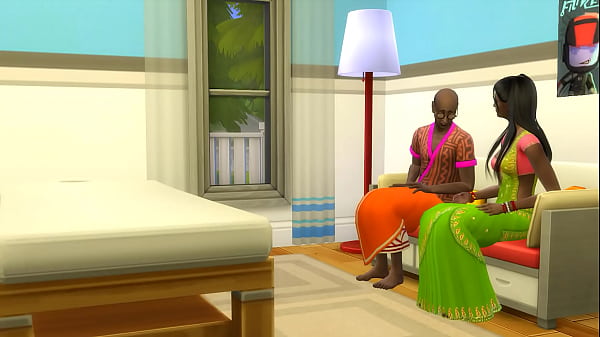 Indian Stepgirl Helps Her Stepdad With Sultry Massage - Indian Cutie