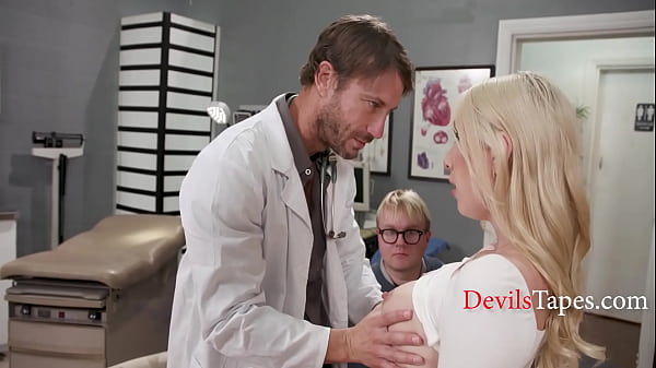 Husband Kicks Up A Fuss But Cant Do Much As The Doctor Rams His Hotwife - Ryan Mclane Kay Pretty