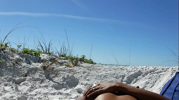 Watching Beach Plow With Sizable Climaxing.