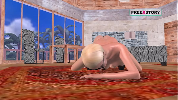 Animated Porn Video Of Two Lesbian Hotties Making Out Each Other And Fucking Eachother Exploiting Double Dildo.