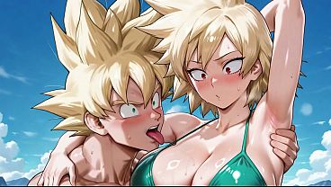 Goku - SSJ (DB) X Mitsuki (MHA) AI