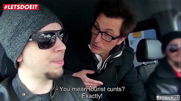 LETSDOEIT - Breathtaking Twins Get Wild Screw On The Road In Berlin (Silvia Dellai, Eveline Dellai)
