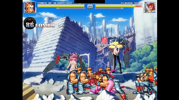 Hentai Mugen Claudia Multi-guy Session