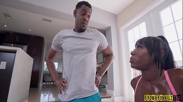 Ebony Mystique Her Yoga Sex Gone Frantic