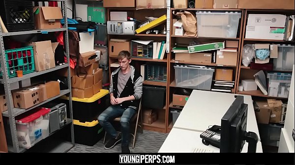 YoungPerps - Straight Boy Tricked Into Getting Stuffed By Mall Cop