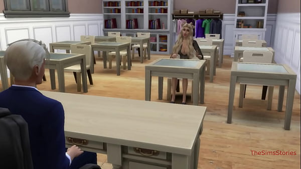 School Schoolgirl Beguiles Her Professor On Detention