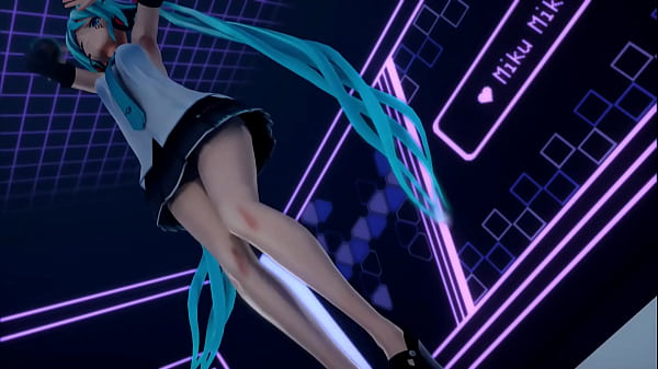 Hatsune Miku MMD Disrobe Dance