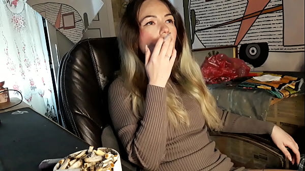 Modest Spouse Smokes A Cigarette