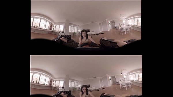 VR Porn In 360 Oral On The Coach