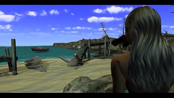Cute Lesbian Cutie Sex On An Island