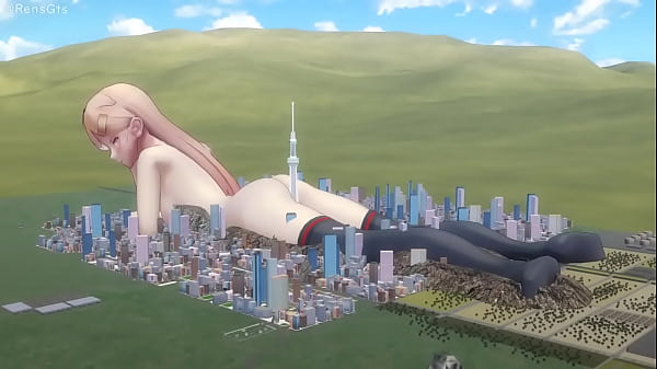 [MMD] Playing With The City (Giantess, Sfx, Size Fixation Content)