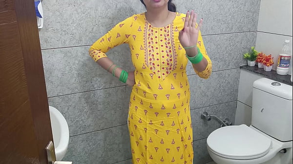 Indian Scorching Step Mama Fucked Stepson Sleazy In Washroom In Hindi Audio