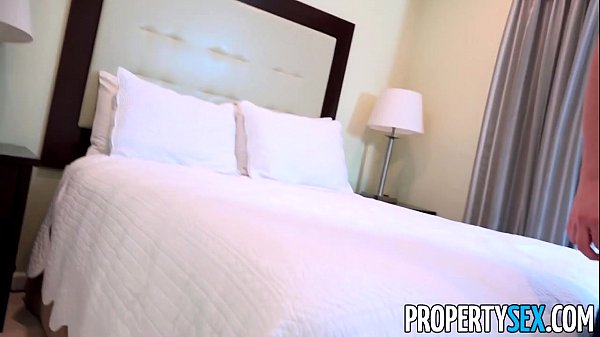 PropertySex - Handyman Cheats On Babe With Smoking Blonde Manager Lady