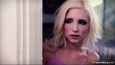 SPANKBANG GOLD - Stepgirl Confronts Stepdad’s Throbbing Cock... Then Guzzles It With Her Bestie