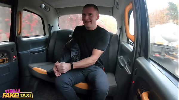 Female Fake Taxi Her Large Natural Boobs Are On Top Form Stuffing A Customer