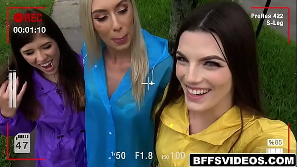 Kay Exquisite, Fiona Frost, Isabel Moon And Nicky Rebel Sneaks For Rainy Day Bang
