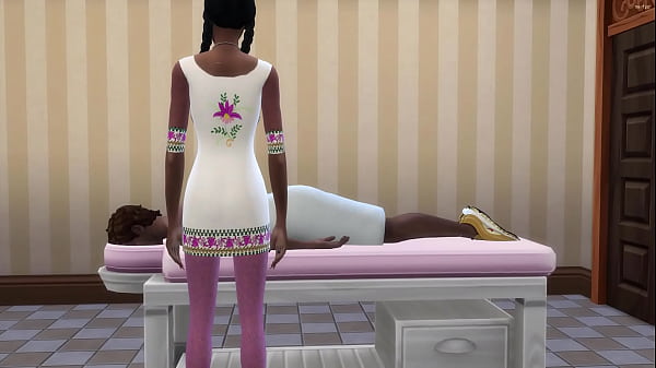 Stepbrother It Is First Client For His After She Opened A Steamy Massage Salon - Indian Cutie Debut