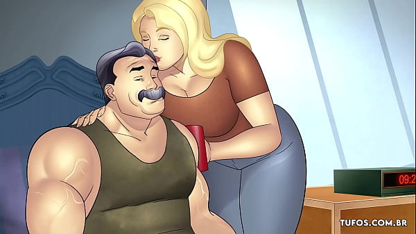 Trepando Com A STEPMOM E A Novinha De 20 Anos! Desenho Animado Pornô!
