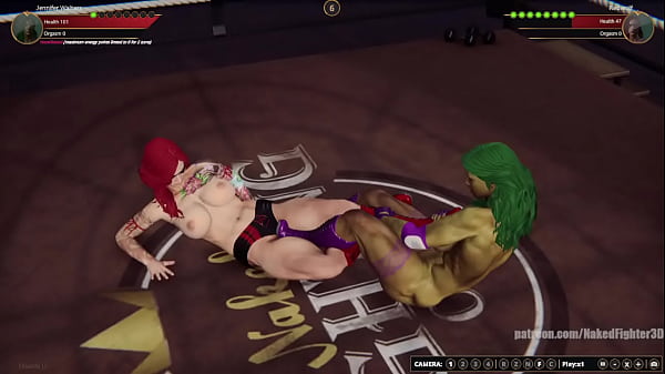 Jennifer Walters VS Redwolf (Exposed Fighter 3D)
