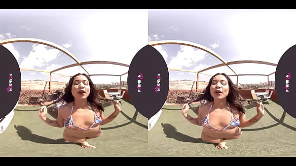 PORNBCN VR 4K | A Youthful Beauty Masturbating Outside Her Terrace Until She Soaks. Jade Presley | Virtual Reality Peeping 180
