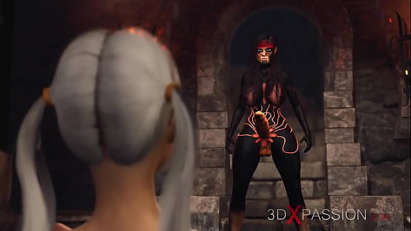 Massive Naturals Insanely Slut Has Rough Butt Fucking With Smoking Shemale Futanari In The Dark Dungeon