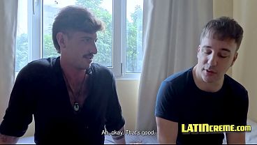 Pretty Latino's All Alone With Lustful Newcomer