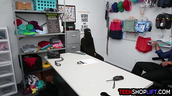 Muslim Young-babe Thief Delilah Day Uncoverred And Exploited After Stealing