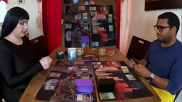 Jane Plays Magic Episode 1- Gollum Vs Emmara, Gisa And Geralf Vs Odric With Jane Judge And RickyxxxRails