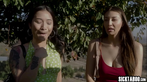 Asian Avery Black And Bella Rolland Getting Railed After They Gave An Immaculate Oral