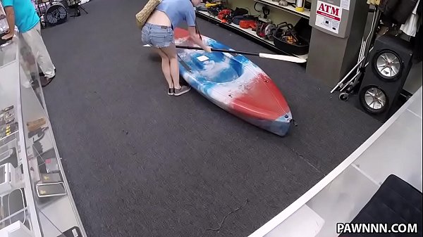 Dolly Tiny Pawns Her Kayak - XXX Pawn