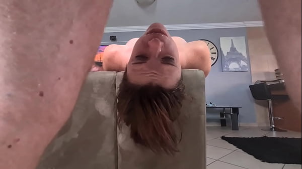 Brutal Gulping Upside Down Mouth Fucking For Dainty MATURE | ALL-THE-WAY