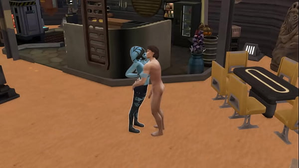 Ana Kin Argues With Padme So He Calls Alien Tramp Over To Smash (STAR WARS PARODY)