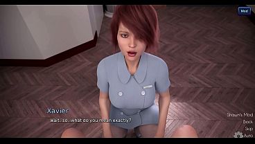 The Awakening #2 - Caretaker Juliet Serves Xavier A Stroking & Fellatio Until He Blows On Her Face | Visual Novel