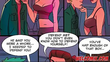 Stuffing The Sexy Cougar From The Condo. Madhouse Porn Comics