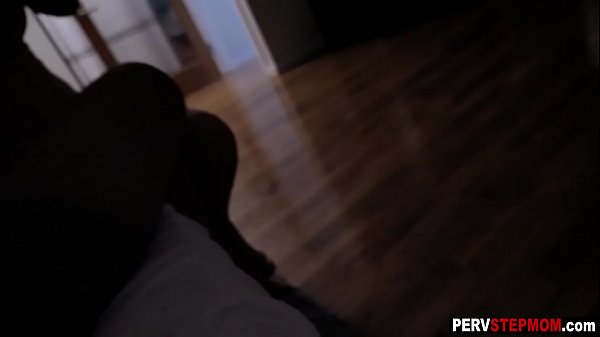 Busty COUGAR Stepmama Sneaked Into His Bed For Huge Dick
