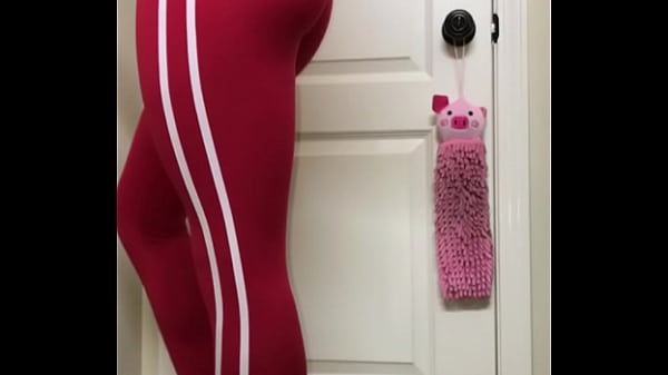 Best Backside In Skin Tense Red Leggings Round Backside Bubblebutt Boy