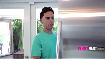 Stepmother Handcuffed To Bed Wants StepSon's Help | PervyNest