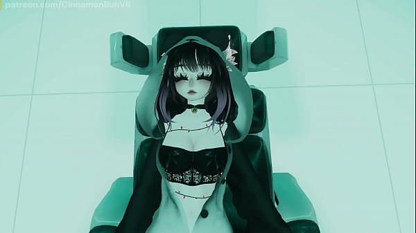 Promiscuous Hottie Gets Bound And Pounded In The Machine (vrc Erp)