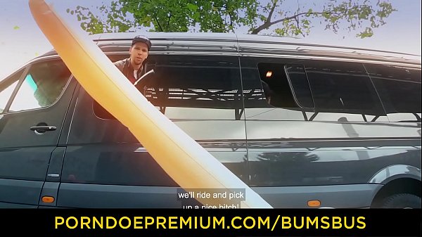 BUMS BUS - Adorned German Girl Mara Martinez Rams In The Sex Van