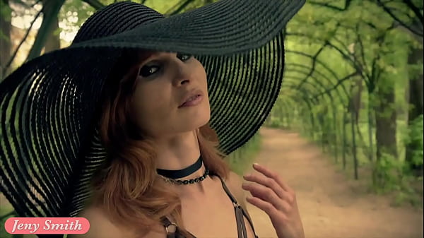Jeny Smith Wearing MyMokondo Strap Restraint Play In Old Park