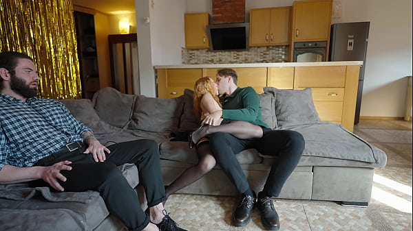 Cuckold Husband Watching As Missus Takes A Breeding Internal Finish