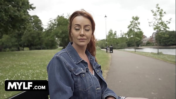 Fiery Auburn-haired Gets Dumped By Her Tricking BF Over The Phone But Our Rich Sugar-Daddy Will Help Out