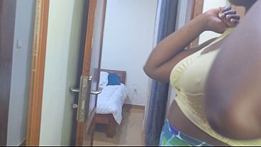 African Home Housekeeper In The Room She Almost Got Cought Full Video