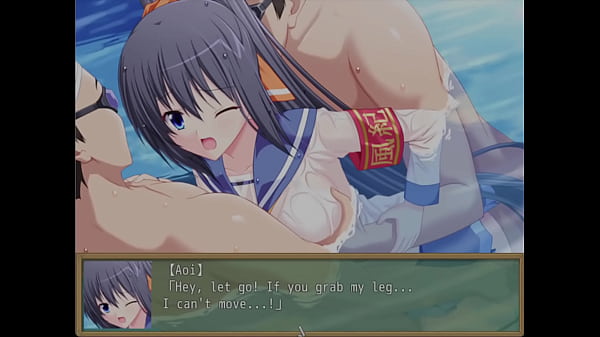 Swimming Pool Defeat 1 - "Ryorin Academy - The Targetted Disciplinary Officer Aoi Nanami"