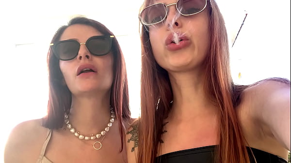 Princesses Kira And Sofi - POV Female Power Play Outdoor